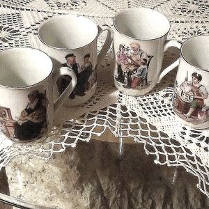***SOLD..SOLD****NORMAN ROCKWELL CUPS